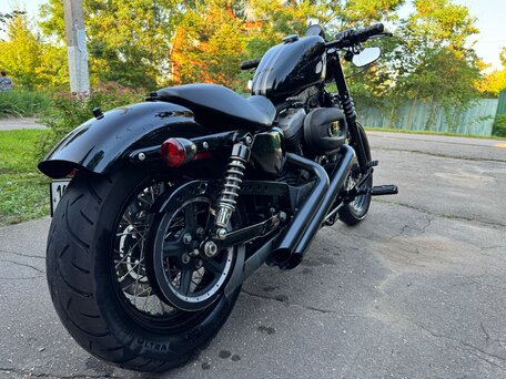 2007 Harley-Davidson Sportster 1200, чёрный, 950000 рублей, вид 4