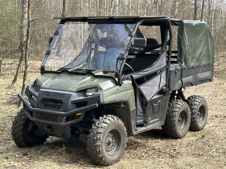 2013 Polaris Ranger 6x6, зелёный, 2250000 рублей, вид 1