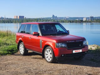 2009 Land Rover Range Rover III Рестайлинг 2, красный, 1000000 рублей, вид 1