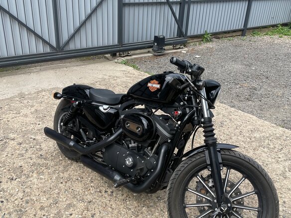 2012 Harley-Davidson Sportster 883, чёрный, 860000 рублей - вид 8