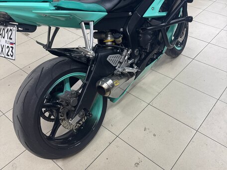 2012 Yamaha YZF-R6, зелёный, 800000 рублей, вид 4