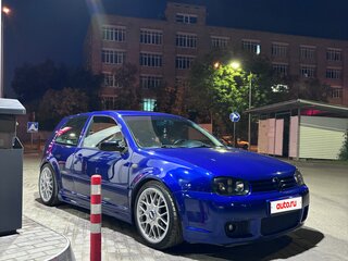 1998 Volkswagen Golf IV, синий, 990000 рублей, вид 1