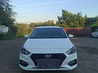 2019 Hyundai Solaris II, белый, 1200000 рублей, вид 1