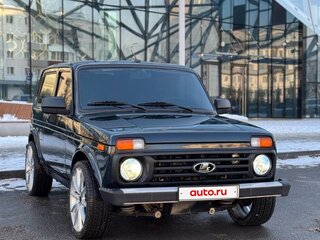 2024 Lada (ВАЗ) Niva Legend I, зелёный, 900000 рублей, вид 2
