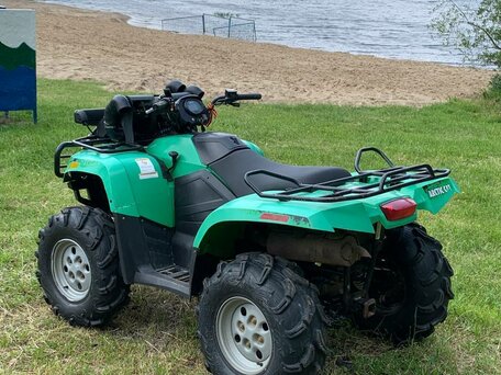 2010 Arctic Cat 450 Series, зелёный, 350000 рублей, вид 3