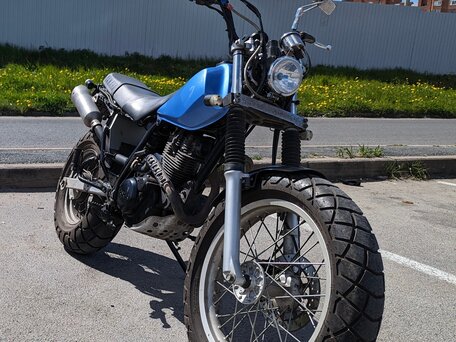 2000 Yamaha TW200, синий, 266000 рублей, вид 4