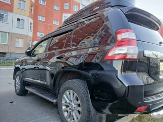 2016 Toyota Land Cruiser Prado 150 Series Рестайлинг 1, чёрный, 4300000 рублей, вид 2