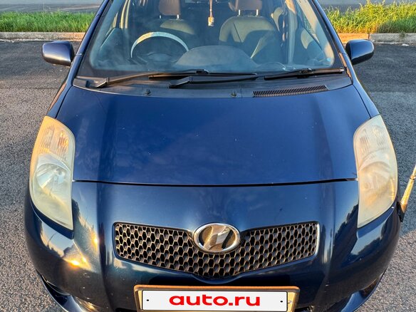 2005 Toyota Vitz II (XP90), синий, 500000 рублей - вид 1