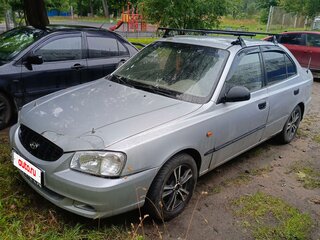 2006 Hyundai Accent ТагАЗ II, серебристый, 200000 рублей, вид 1