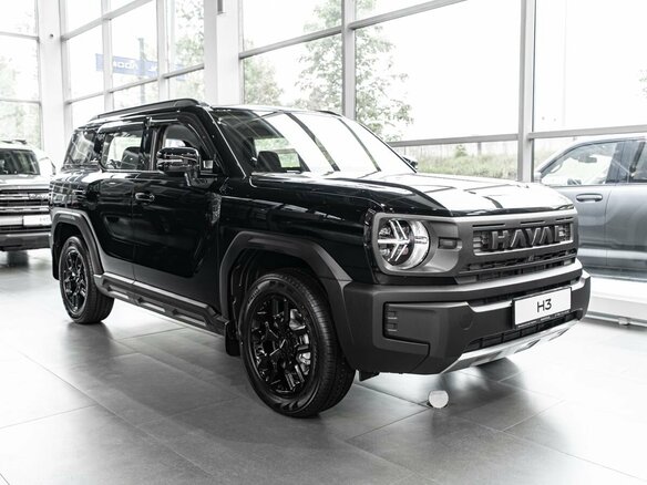 2026 Haval H3 I Рестайлинг, чёрный - вид 1