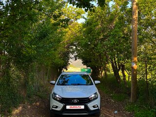 2017 Lada (ВАЗ) Vesta SW Cross I, белый, 1200000 рублей, вид 2