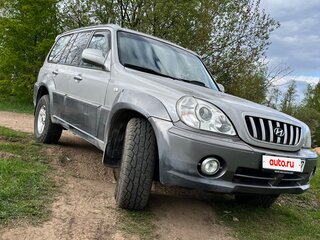2003 Hyundai Terracan I, серебристый, 800000 рублей, вид 2