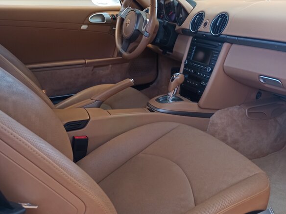 2009 Porsche Cayman I (987) Рестайлинг, белый - вид 5