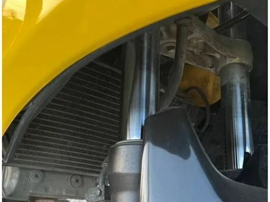 2004 Suzuki V-Strom 1000, жёлтый, 450000 рублей - вид 9
