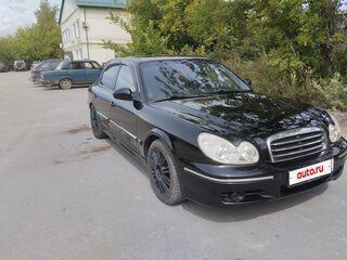2002 Hyundai Sonata IV (EF) Рестайлинг, чёрный, 400000 рублей, вид 2