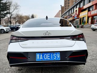 2023 Hyundai Elantra N Line VII (CN7) Рестайлинг, белый, 1740000 рублей, вид 3