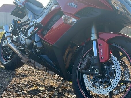 2011 Kawasaki Z 1000SX, пурпурный, 735000 рублей, вид 2