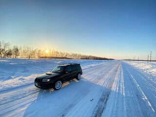 2006 Subaru Forester II Рестайлинг, чёрный, 750000 рублей, вид 3