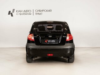2010 Hyundai Getz I Рестайлинг, чёрный, 433300 рублей, вид 4