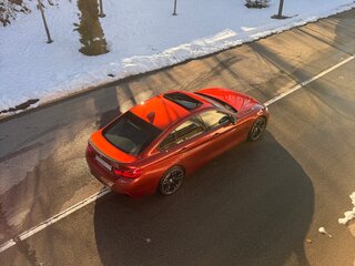 2017 BMW 4 серии Gran Coupe 420d xDrive F32/F33/F36 Рестайлинг, оранжевый, 3300000 рублей, вид 4