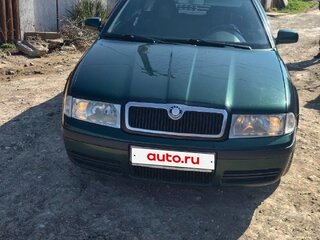 2002 Skoda Octavia I (A4) Рестайлинг, зелёный, 620000 рублей, вид 1