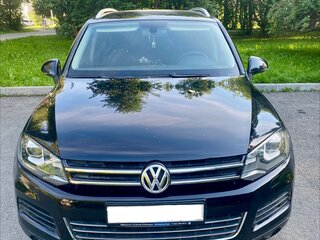 2012 Volkswagen Touareg II, чёрный, 2769000 рублей, вид 2