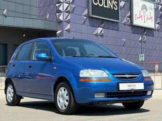 2005 Chevrolet Aveo I, синий, 497000 рублей, вид 2