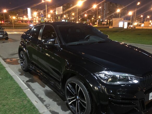 2016 BMW X6 35i II (F16), чёрный - вид 13