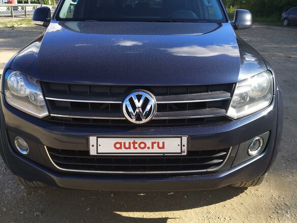 2011 Volkswagen Amarok I, синий