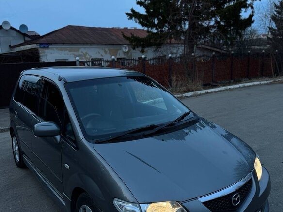 2003 Mazda Premacy I (CP), серый - вид 3
