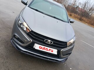 2018 Lada (ВАЗ) Vesta SW I, серый, 700000 рублей, вид 3