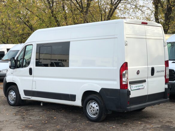 2012 Fiat Professional Ducato, белый - вид 3