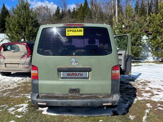 2003 Volkswagen Transporter T5, зелёный, 670000 рублей, вид 2