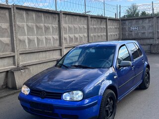 2001 Volkswagen Golf IV, синий, 230000 рублей, вид 5