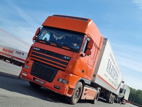 2000 DAF XF 95, оранжевый, 2700000 рублей, вид 1
