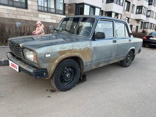 2010 Lada (ВАЗ) 2107, серебристый, 160000 рублей, вид 1