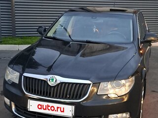 2009 Skoda Superb DSG II, чёрный, 950000 рублей, вид 3
