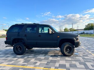 2005 Chevrolet Tahoe II, чёрный, 1180177 рублей, вид 4