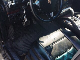 2004 Porsche Cayenne S I (955), чёрный, 650000 рублей, вид 1