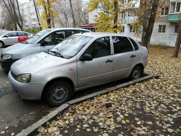 2008 Lada (ВАЗ) Kalina I, серебристый
