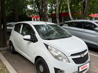 2012 Chevrolet Spark III, белый, 560000 рублей, вид 2