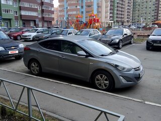 2015 Hyundai Elantra V (MD) Рестайлинг, серый, 777000 рублей, вид 2