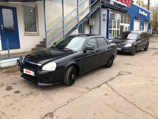 2009 Lada (ВАЗ) Priora I, чёрный, 435000 рублей, вид 1