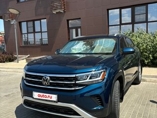 2020 Volkswagen Atlas Cross Sport I, синий, 3650000 рублей, вид 3