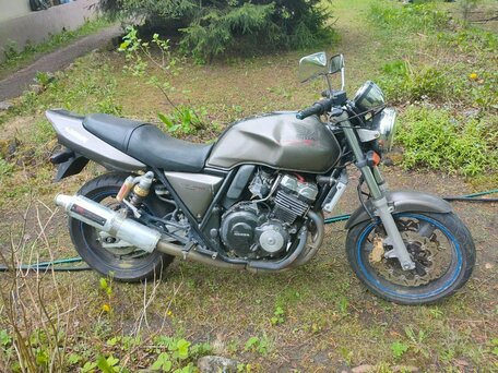 1998 Honda CB 400 Super Four, коричневый, 255000 рублей, вид 2