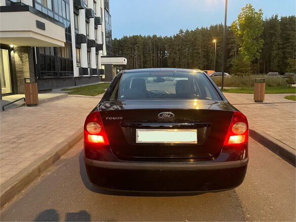 2007 Ford Focus II, чёрный, 235000 рублей - вид 3