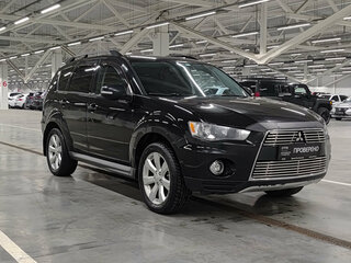 2012 Mitsubishi Outlander II Рестайлинг, чёрный, 1079000 рублей, вид 3