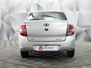 2014 Lada (ВАЗ) Granta I, серебристый, 388000 рублей, вид 4