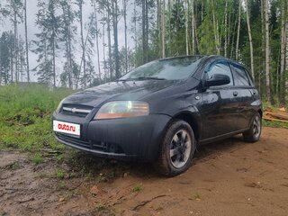 2006 Chevrolet Aveo I, чёрный, 200000 рублей, вид 1
