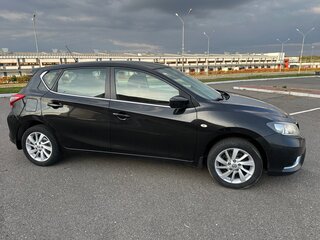 2015 Nissan Tiida II, чёрный, 623547 рублей, вид 3